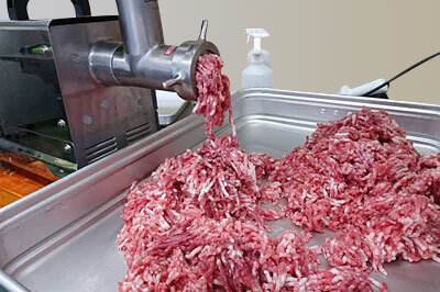 京都ポーク ミンチの状態